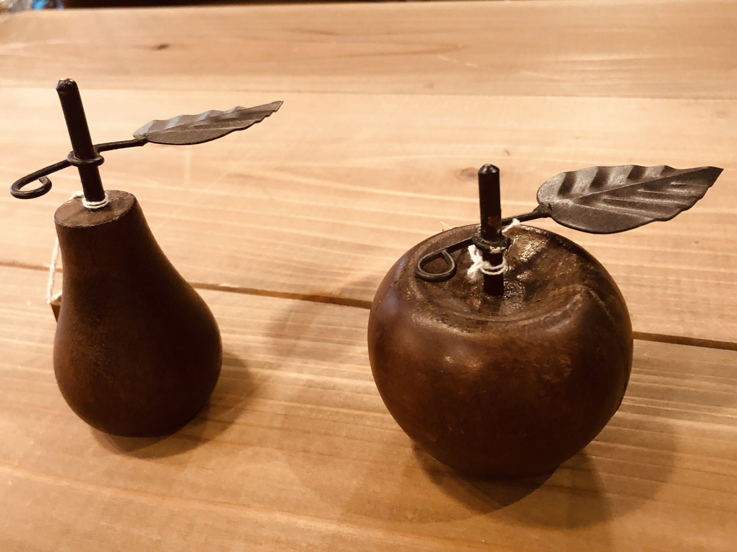 木製フルーツオブジェ