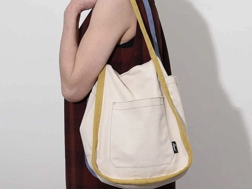 ハンドルコットントートバッグ