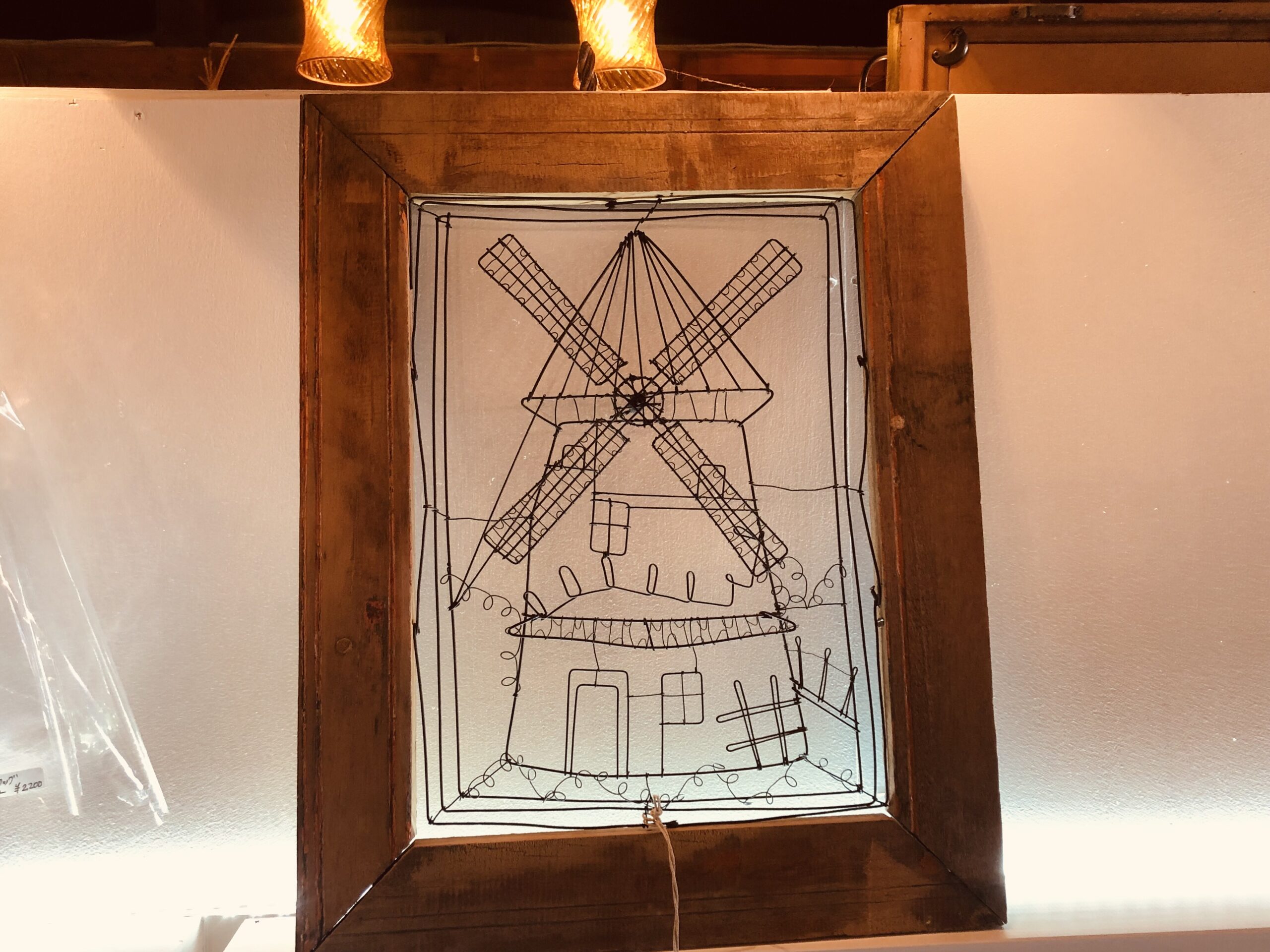 アートワイヤー風車