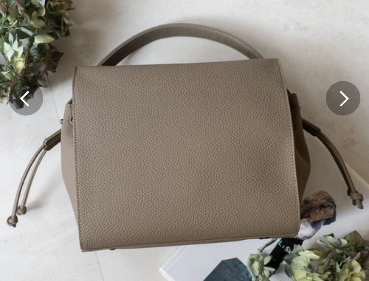 スクエアハンドバッグ