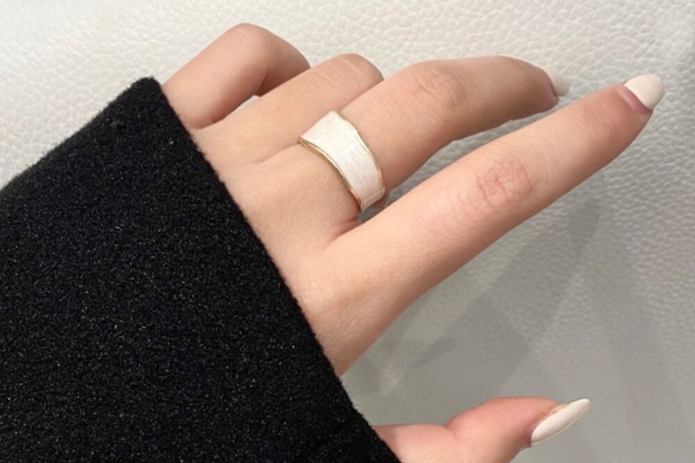 マーブルバイカラーリング