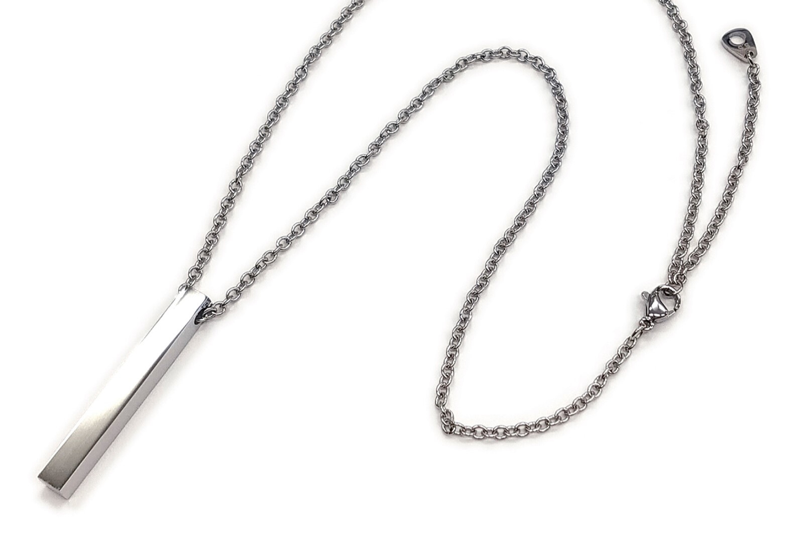 スティックバーネックレス ステンレス