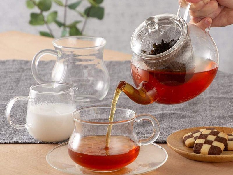 耐熱ガラス ティーポット