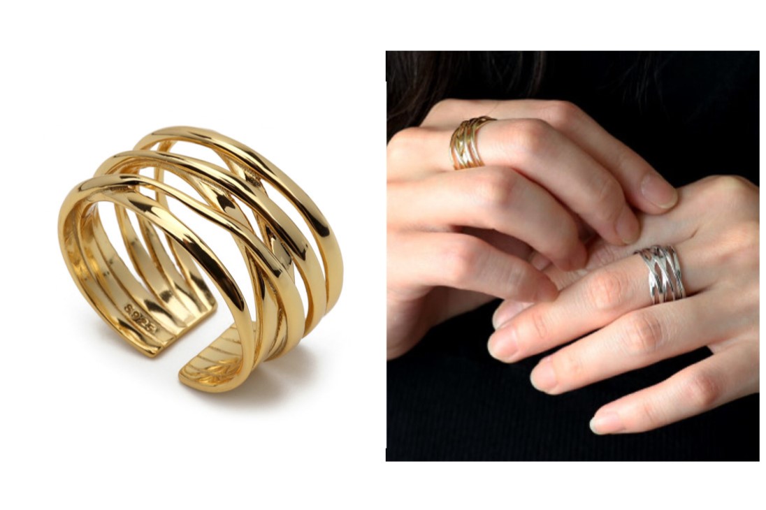 シルバー925 デザインリング