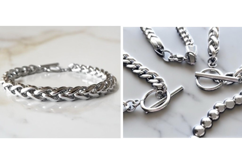 デザインチェーンブレスレット