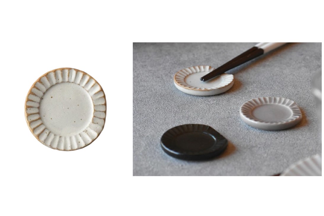 華蝶扇スプーンレスト　日本製