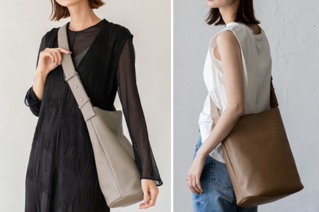 縦長ワンハンドルトートバッグ