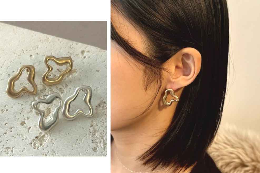 ピアス ウェーブ