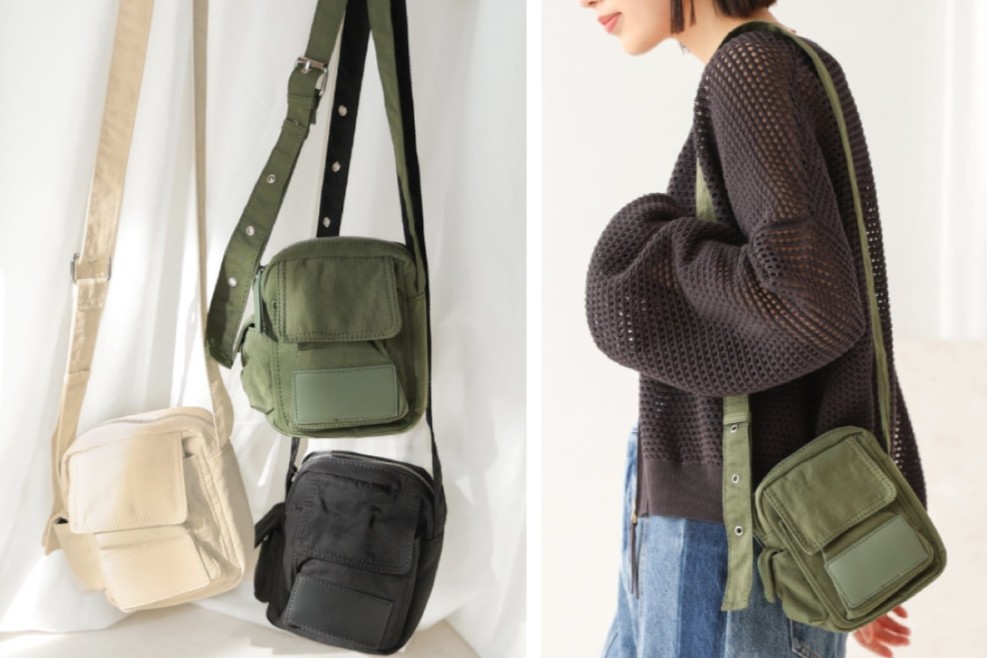 ナイロン合皮切替ミニBAG