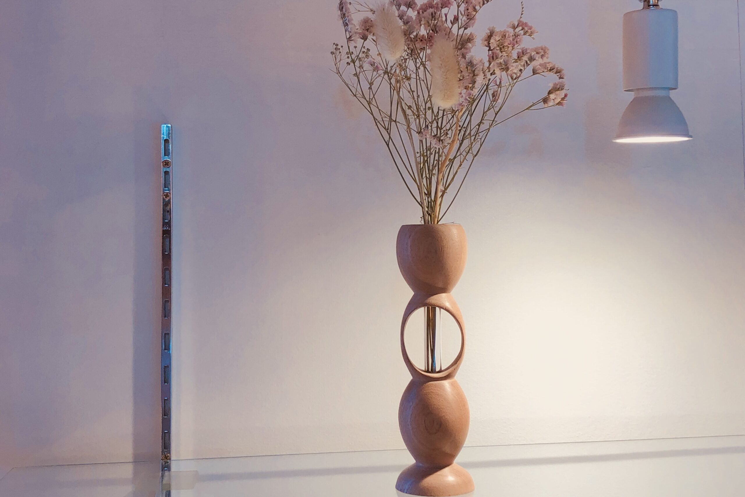 ウッドフラワーベース