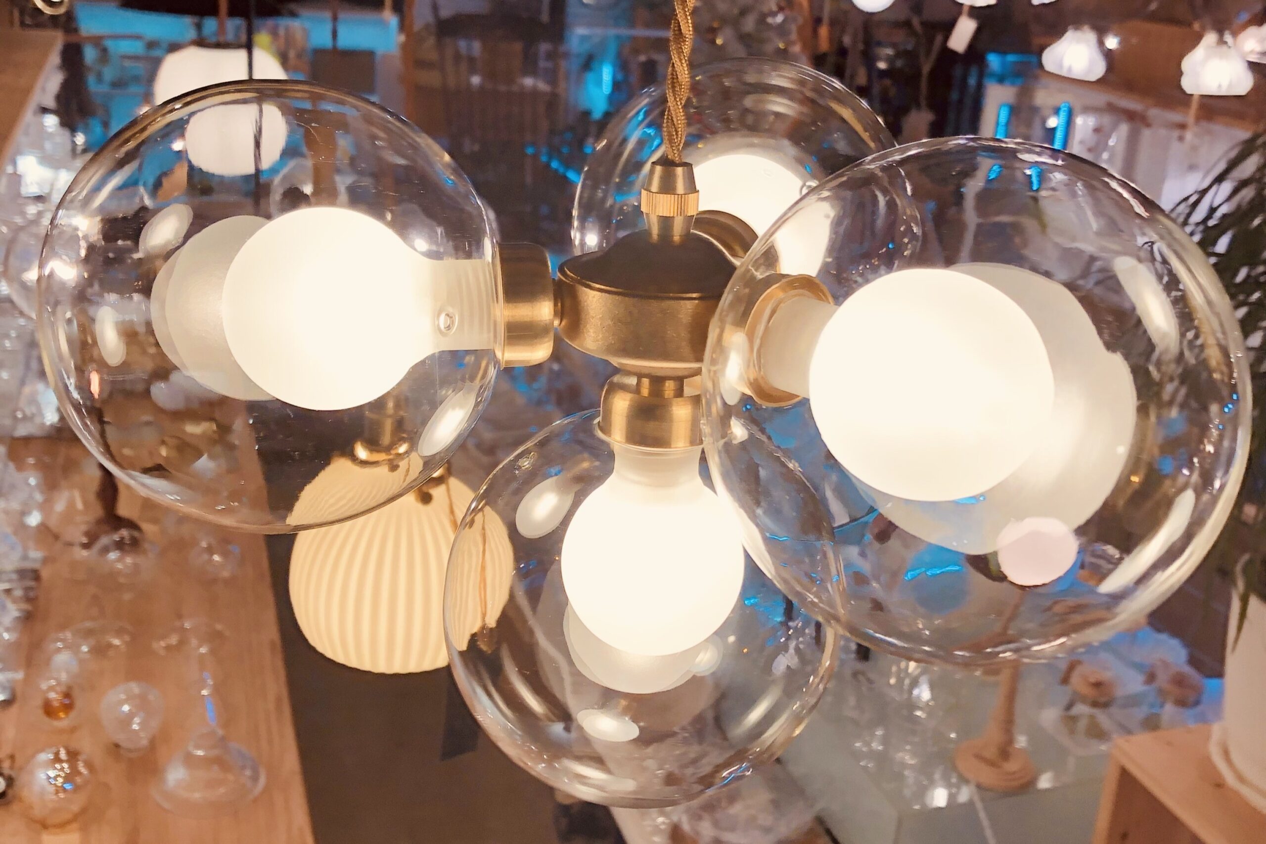 バブルペンダントランプ