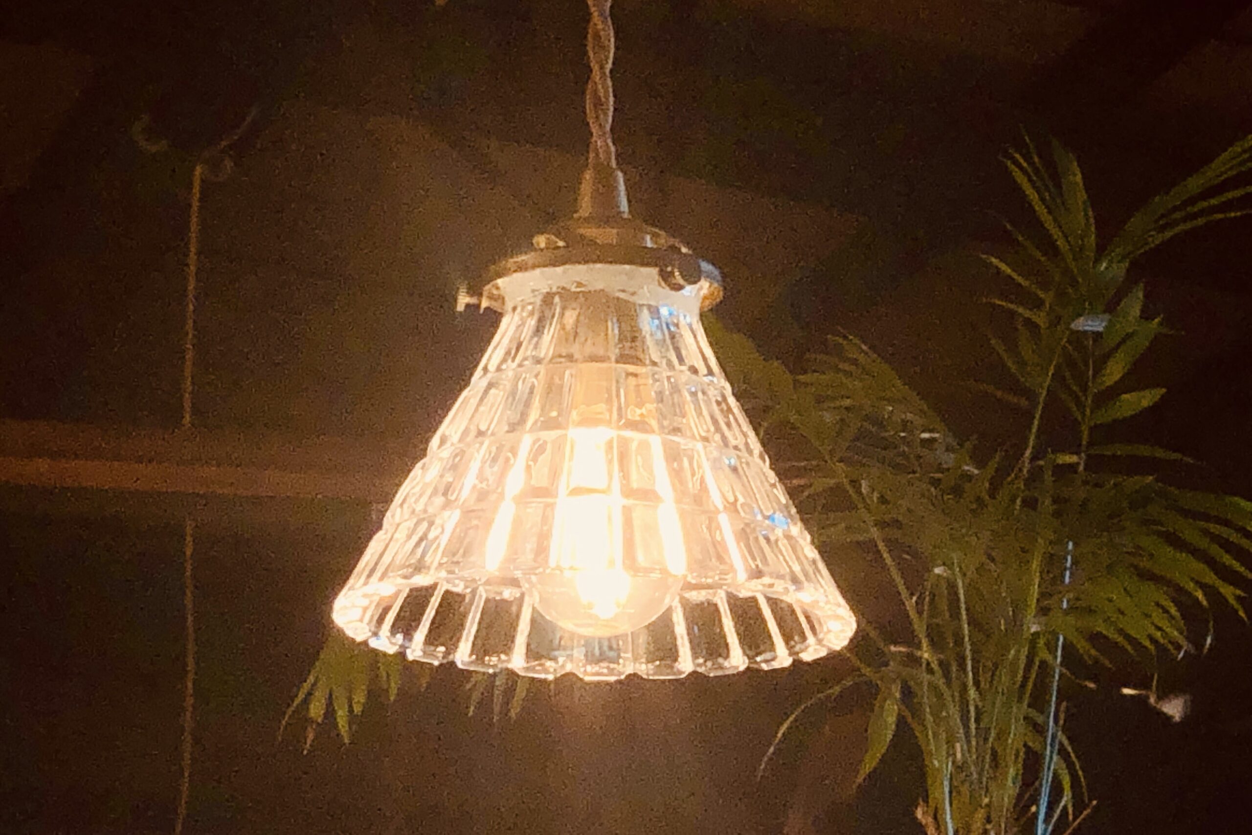 ガラスランプシェード