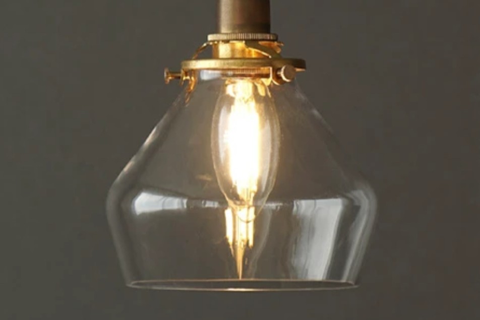 ガラスシェード ポワー クリア