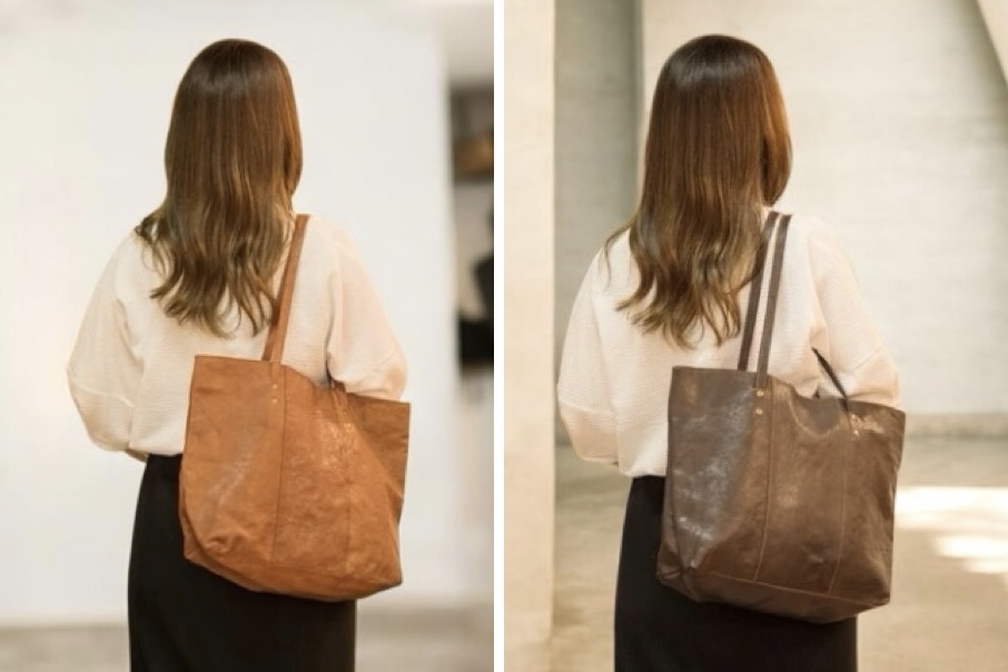 ゴートレザートート